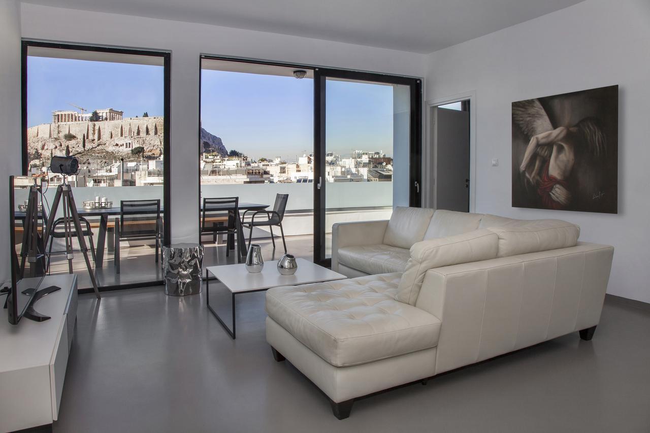 Luxury Penthouse Touching The Acropolis By Ghh Apartment Athens Luaran gambar